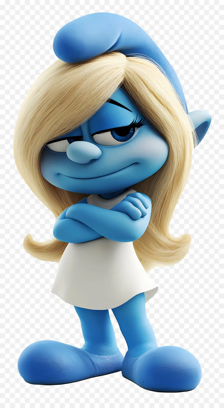 Smurfette，Karakter Biru PNG