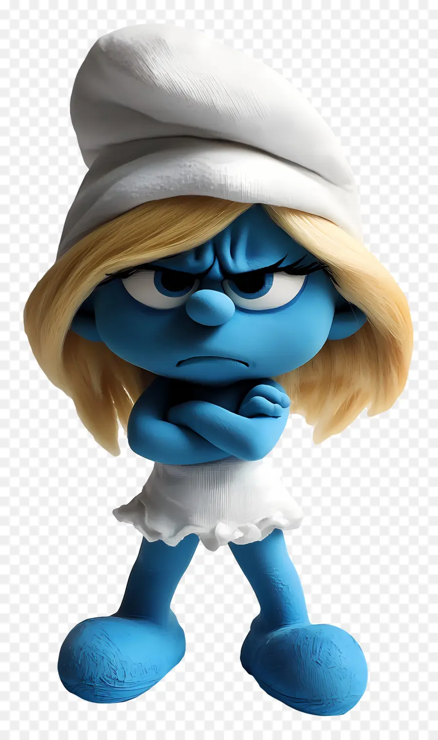 Smurfette，Karakter Biru PNG