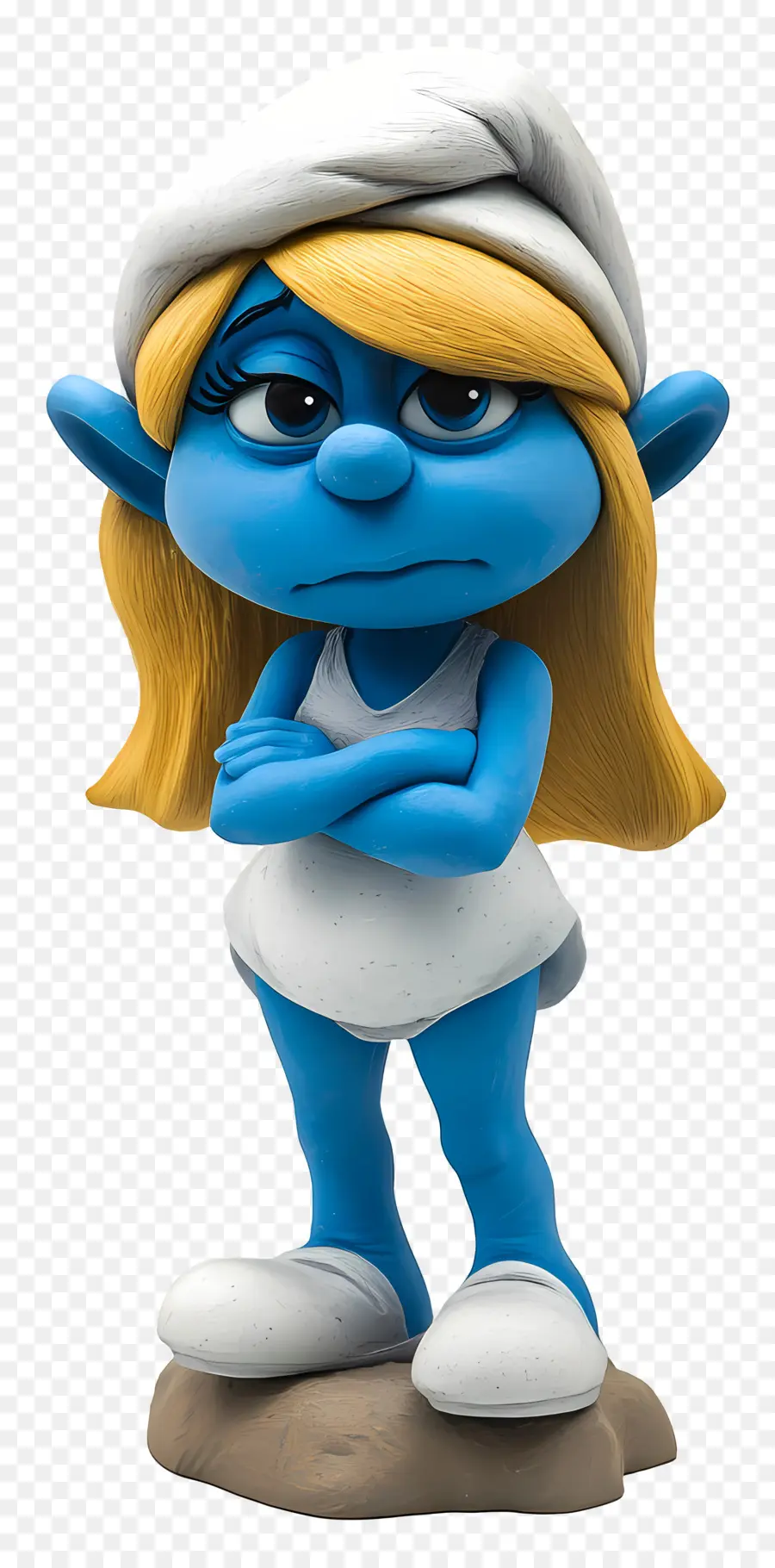 Smurfette，Karakter Biru PNG