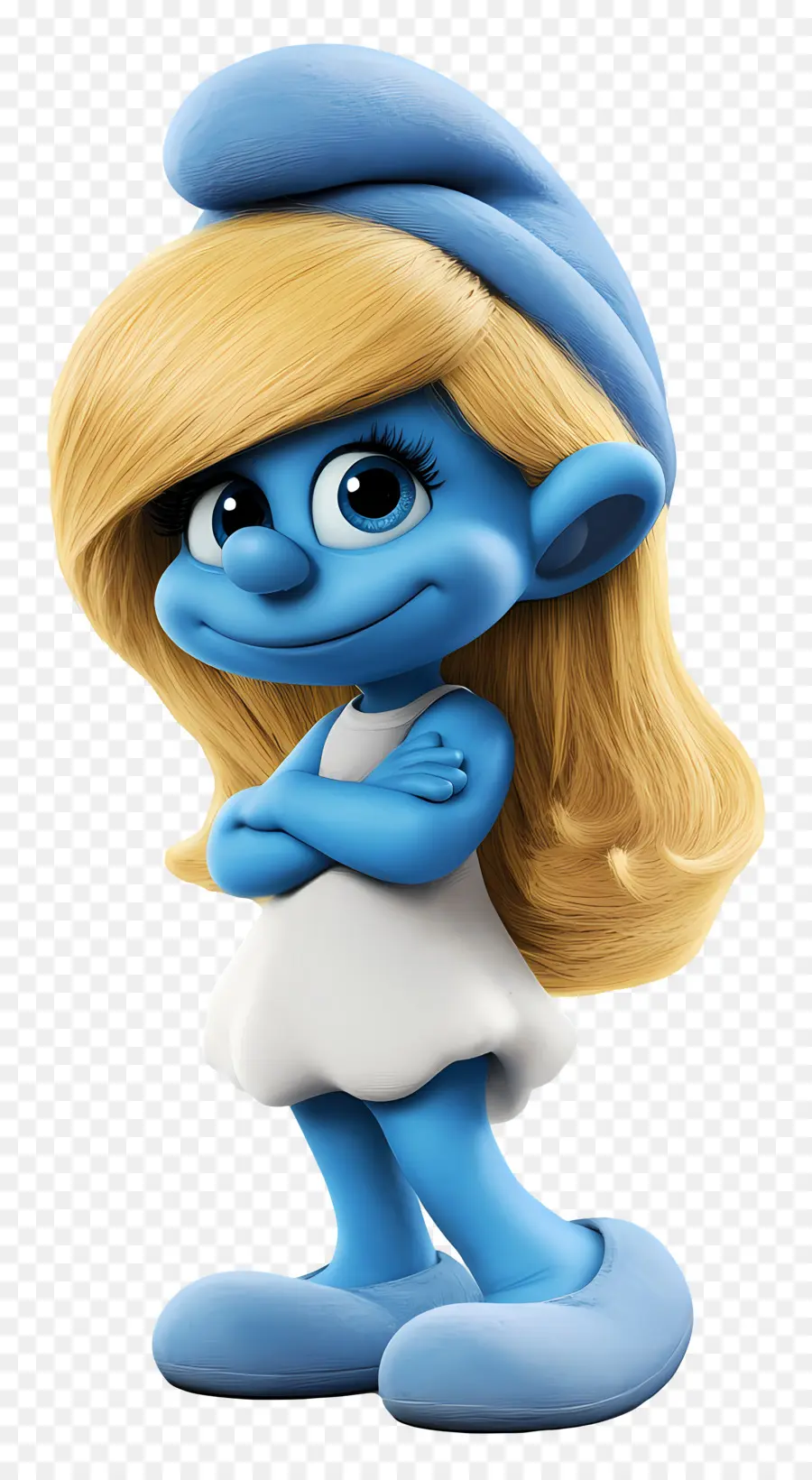 Smurfette，Karakter Biru PNG