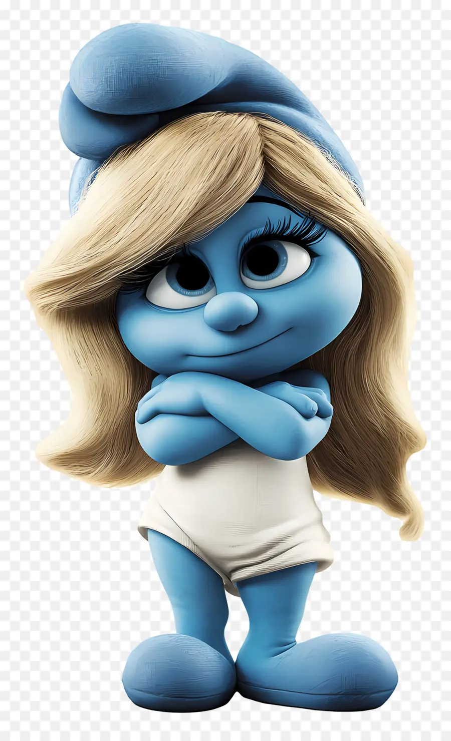 Smurfette，Karakter Biru PNG