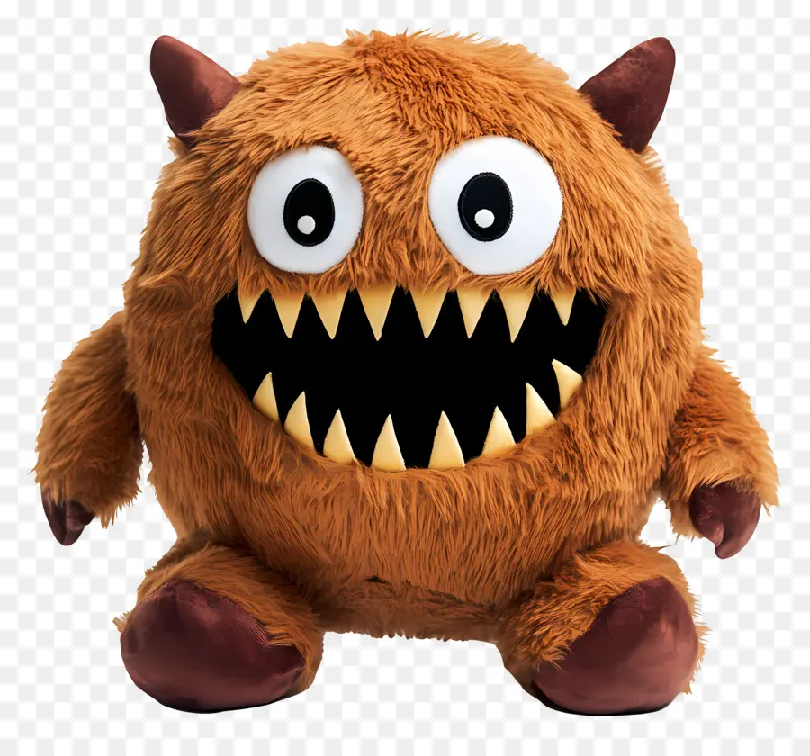 Domo Kun，Monster Berbulu PNG