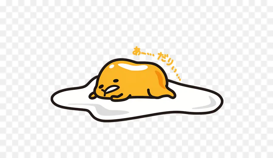 Gudetama，Karakter Telur PNG