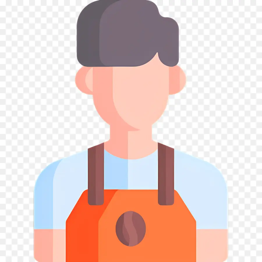 Barista，Celemek PNG