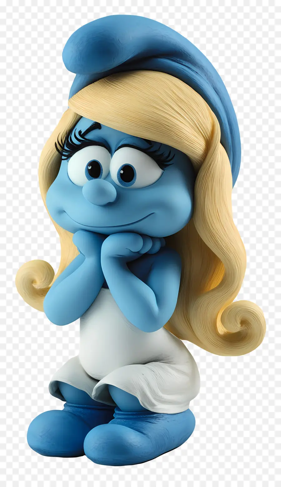 Smurfette，Karakter Biru PNG