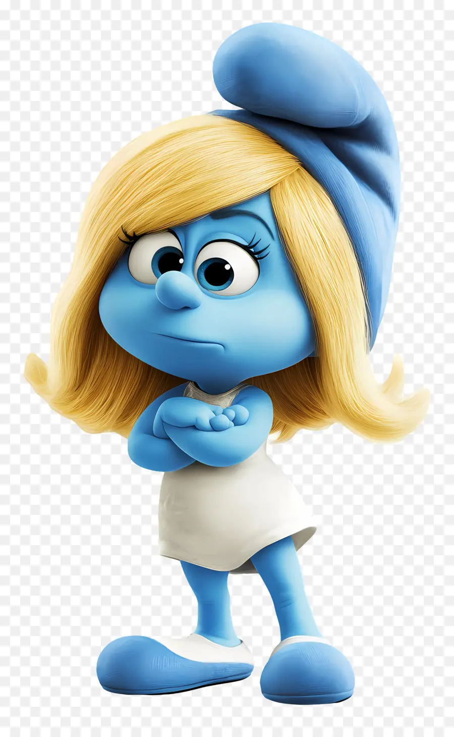 Smurfette，Karakter Biru PNG