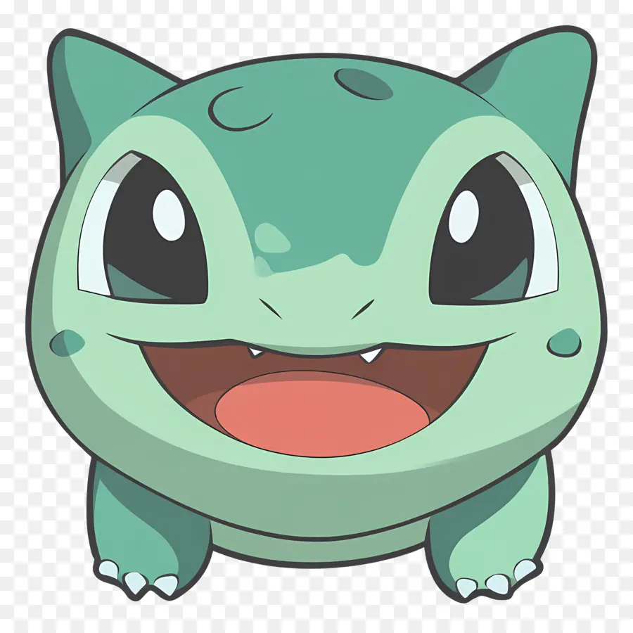 Bulbasaur，Makhluk Hijau Yang Lucu PNG