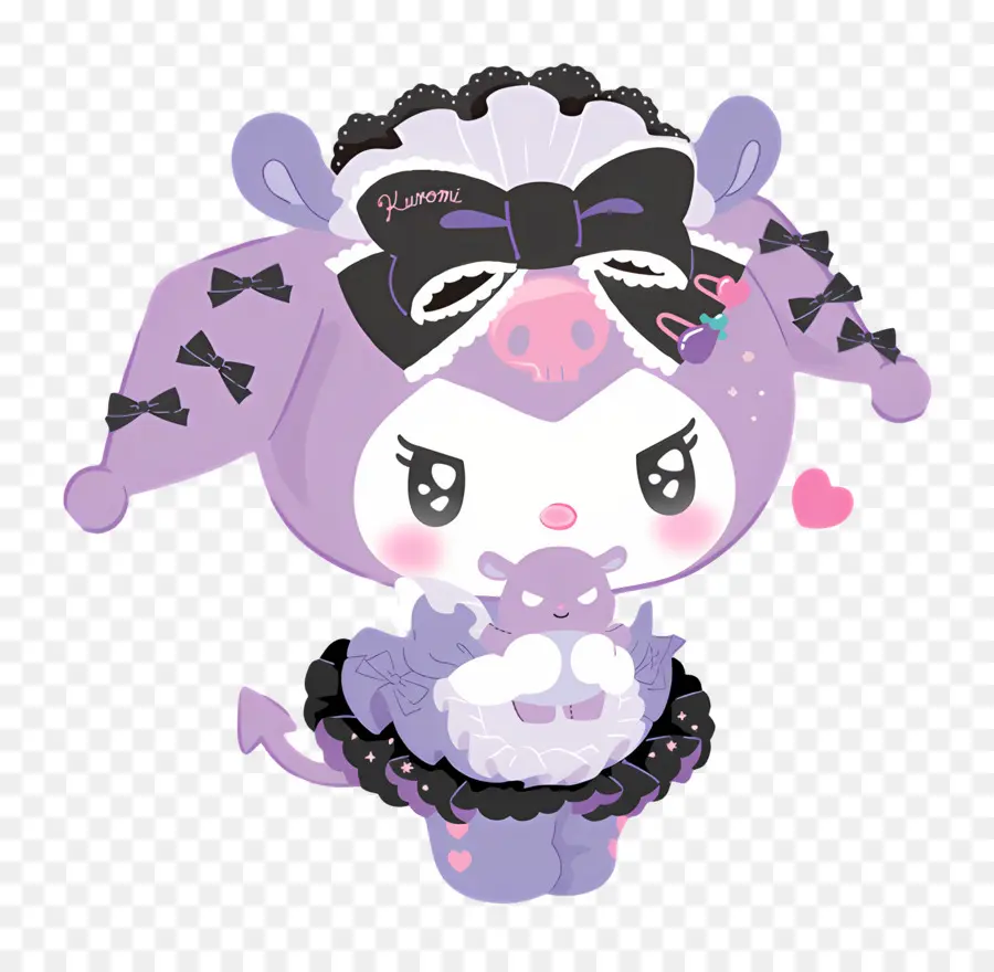 Kuromi，Karakter Ungu PNG