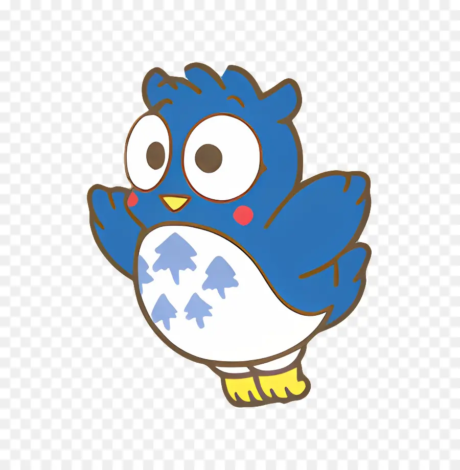 Patapatapeppy，Blue Bird PNG