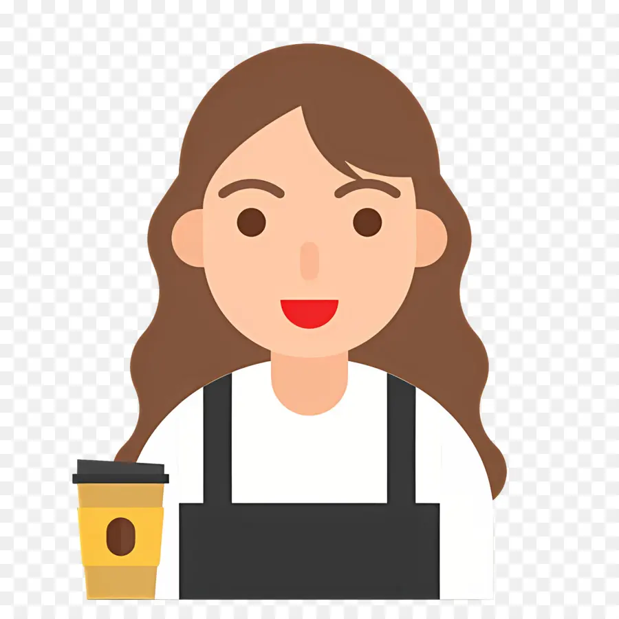 Barista，Barista Dengan Kopi PNG