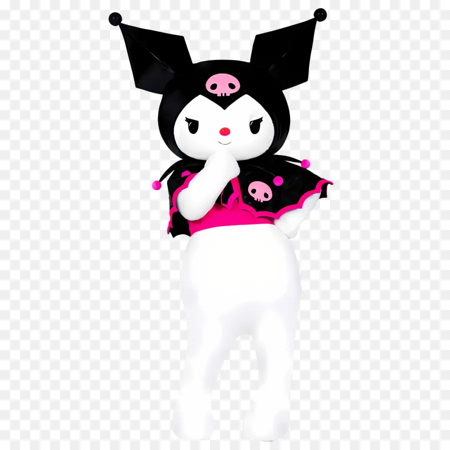 Kuromi，Karakter Hitam Putih PNG