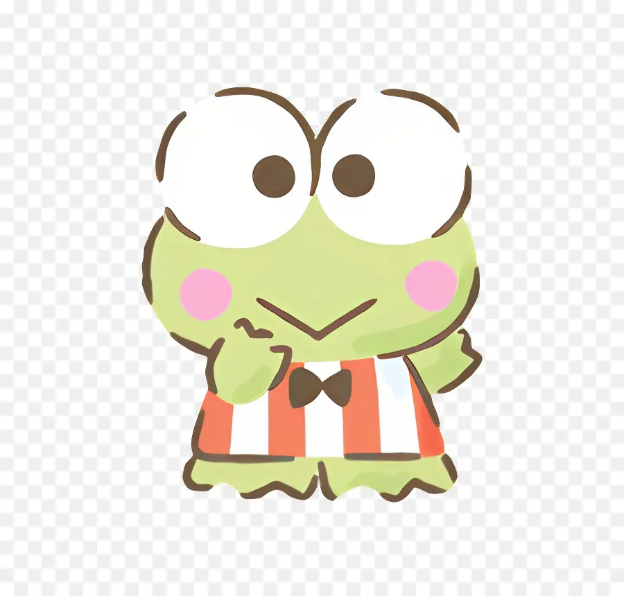 Kerokerokeroppi，Katak Kartun PNG