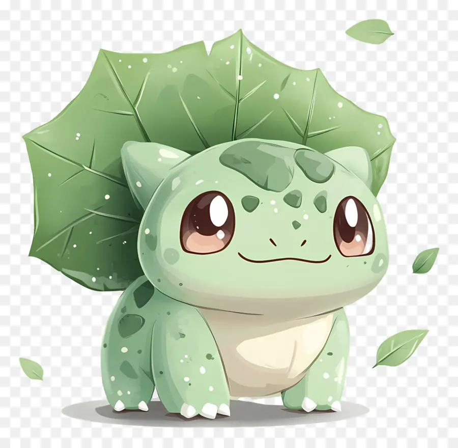 Bulbasaur，Makhluk Hijau Yang Lucu PNG