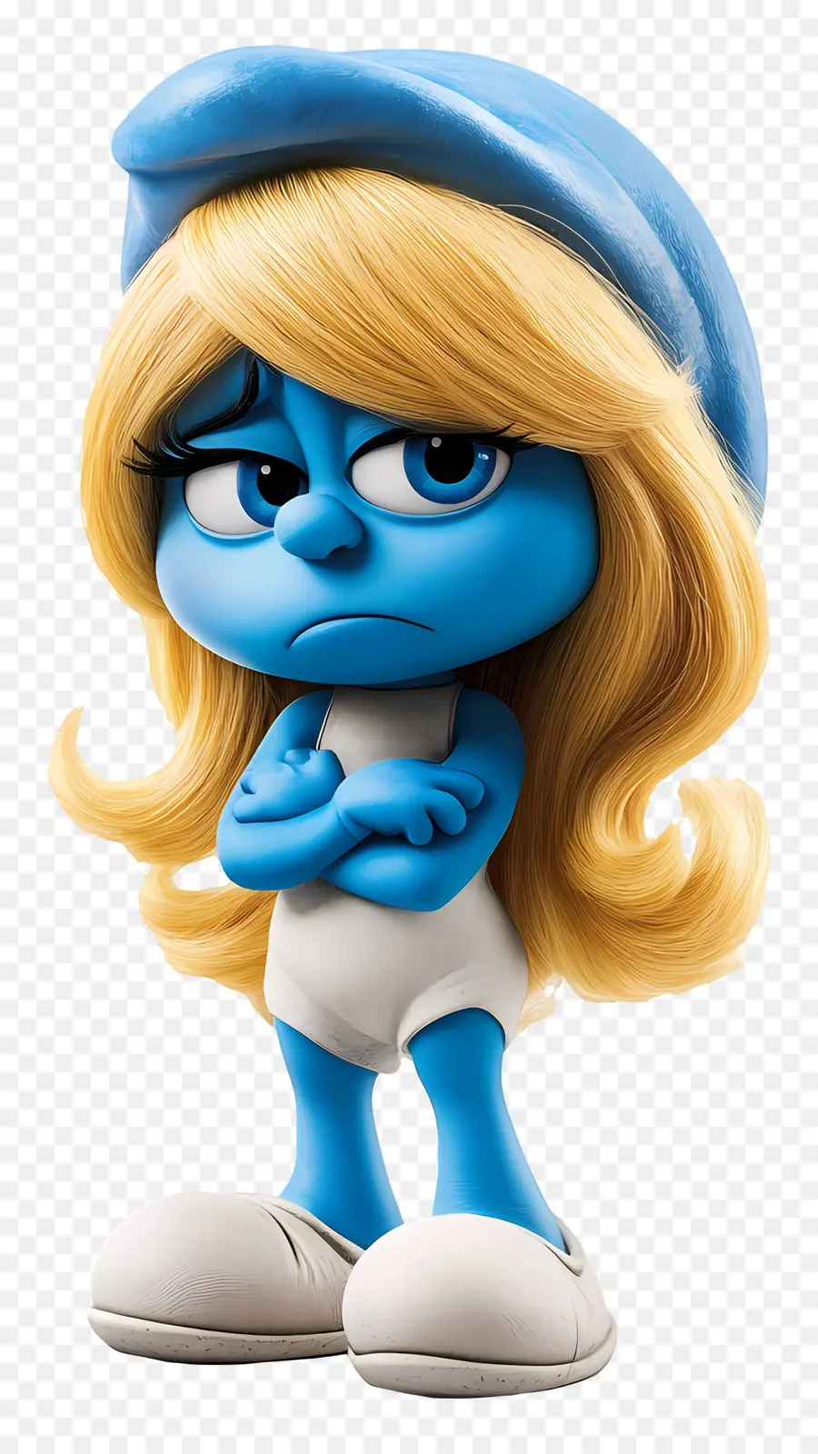 Smurfette，Karakter Biru PNG