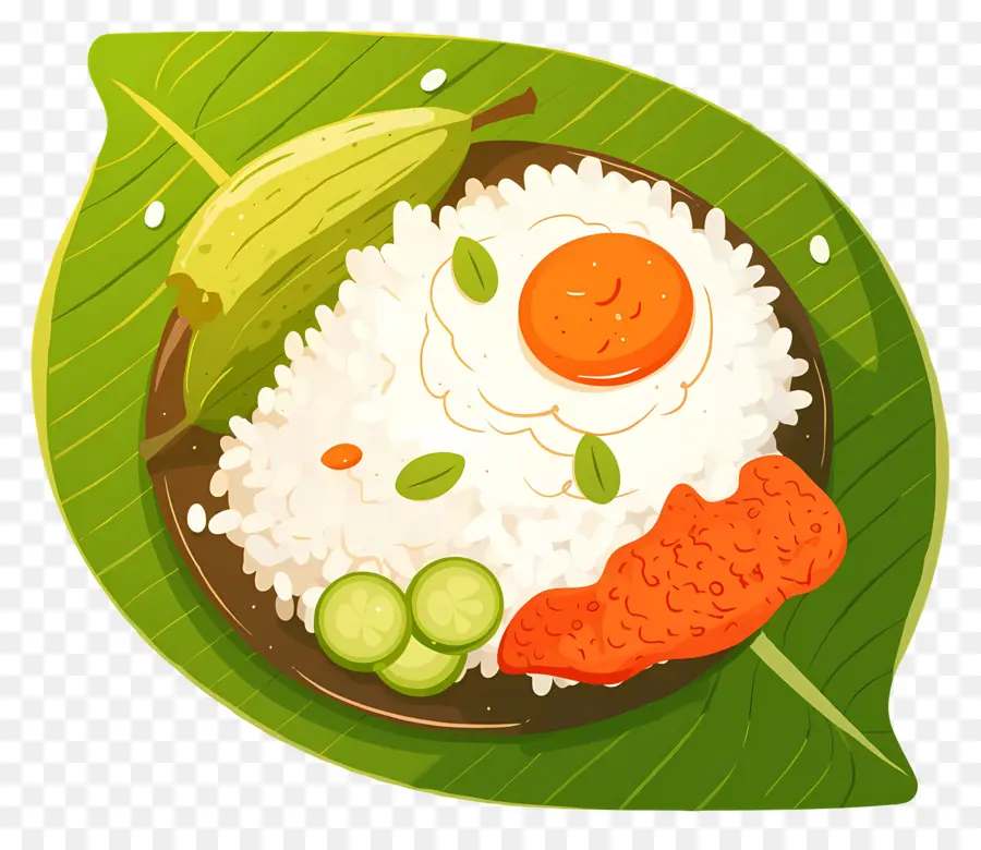 Nasi Lemak，Nasi Dan Ayam PNG