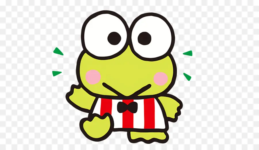 Keroppi，Katak Hijau PNG