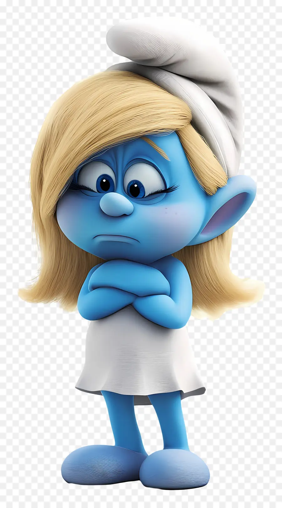 Smurfette，Karakter Biru PNG