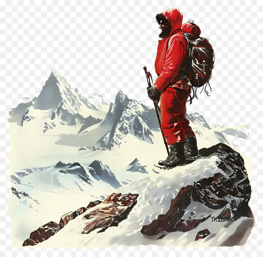 Eskimo，Pendaki Gunung Berbaju Merah PNG