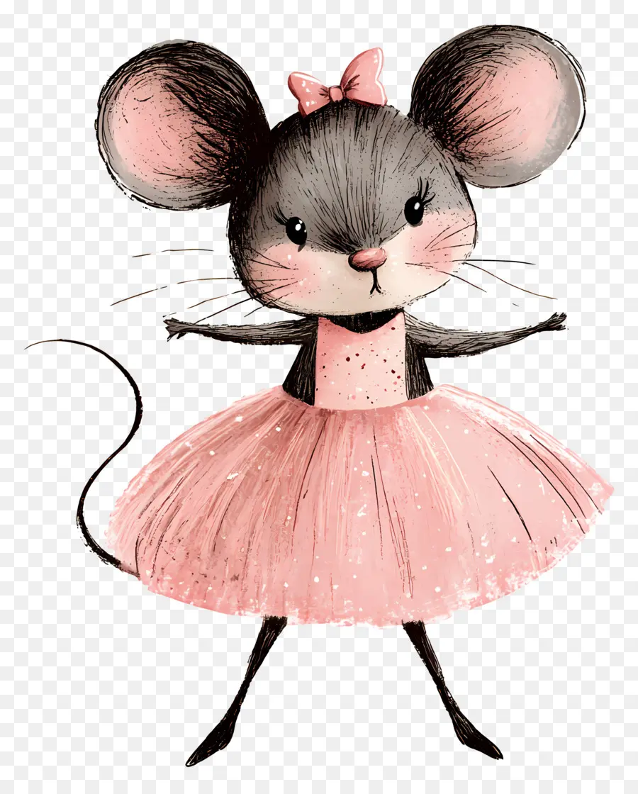 Tikus Balet，Balerina Tikus PNG