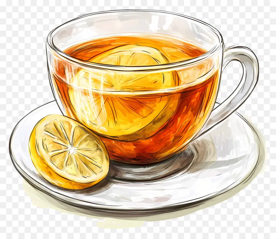 Teh Dengan Lemon，Cangkir Teh PNG