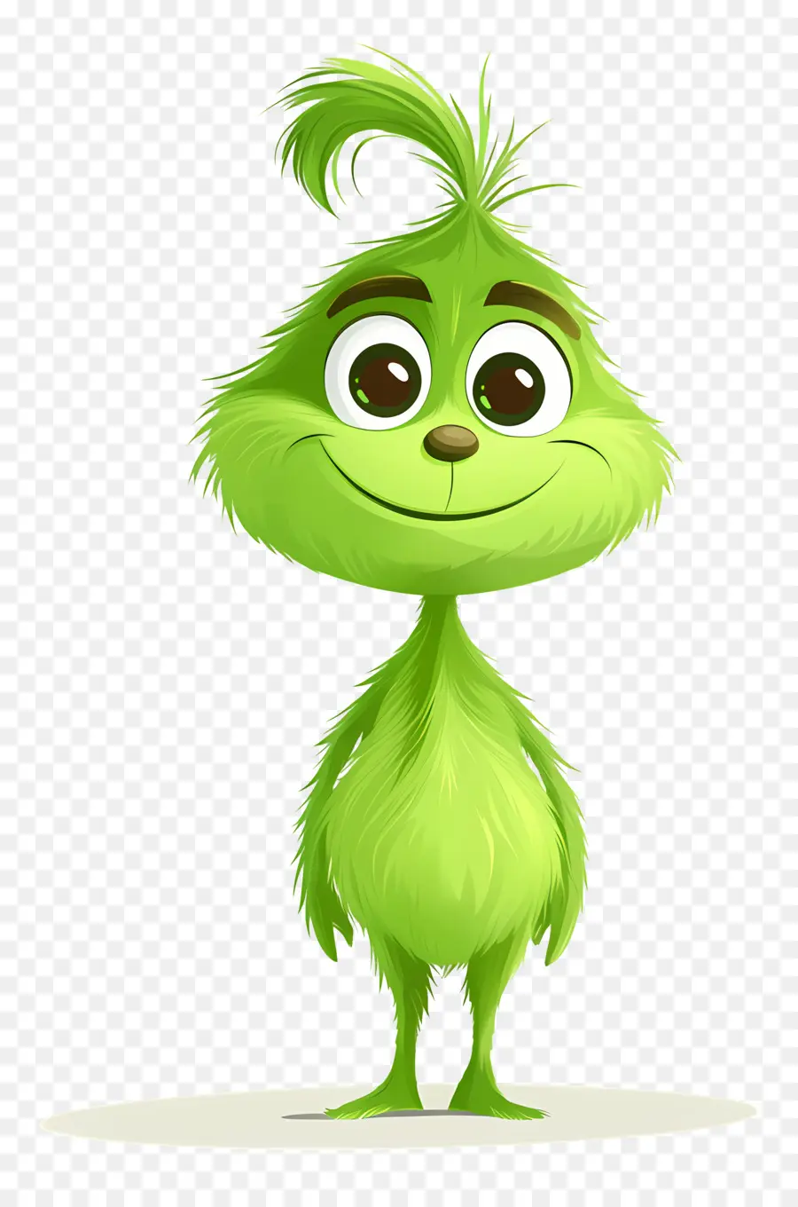 Kartun Grinch，Karakter Hijau PNG