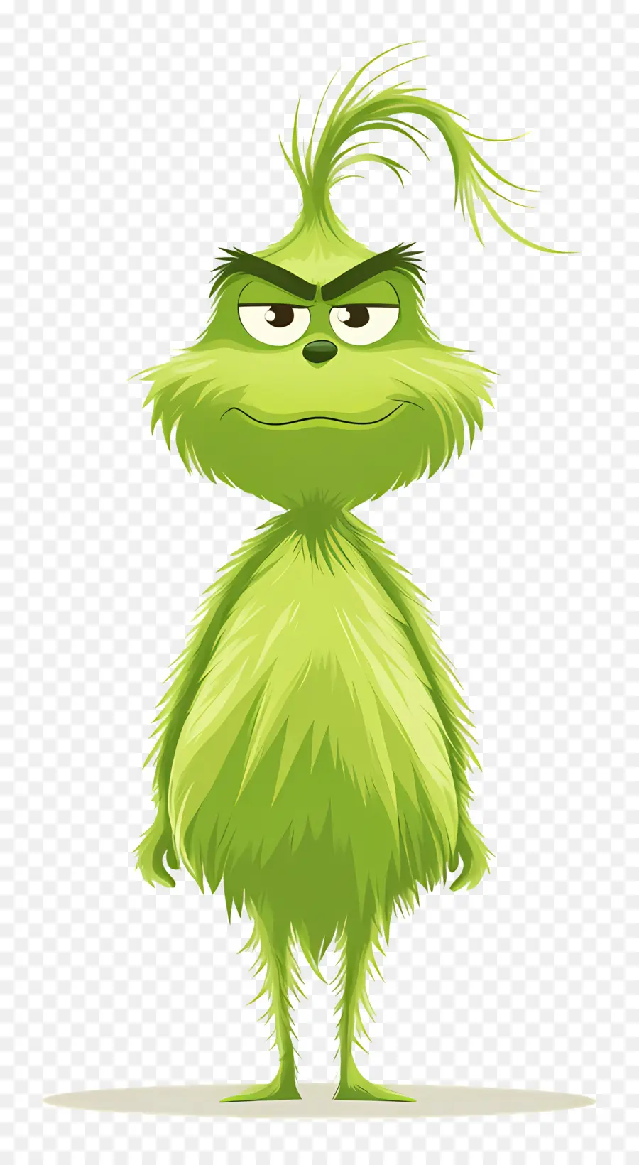 Kartun Grinch，Karakter Hijau PNG