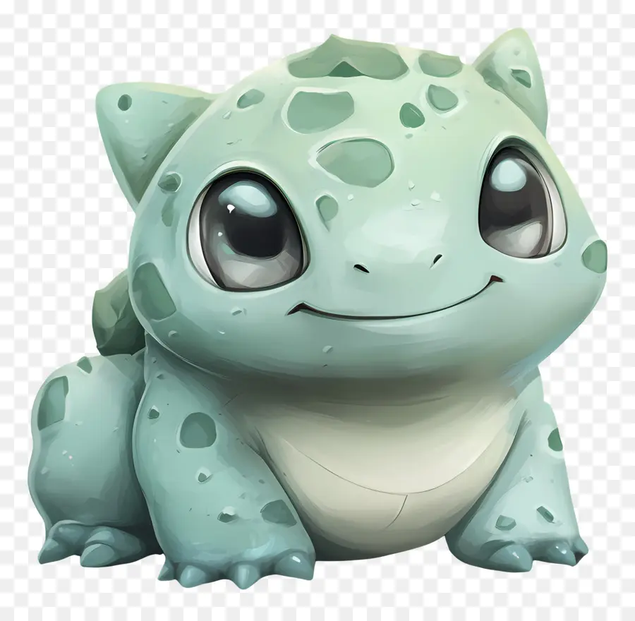 Bulbasaur，Makhluk Hijau Yang Lucu PNG