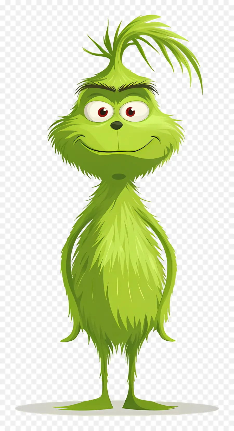 Kartun Grinch，Karakter Hijau PNG