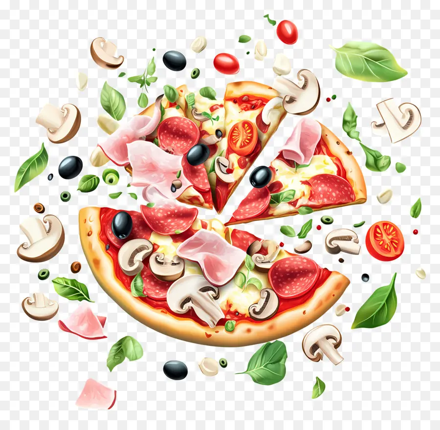 Bahan Pizza，Keju PNG