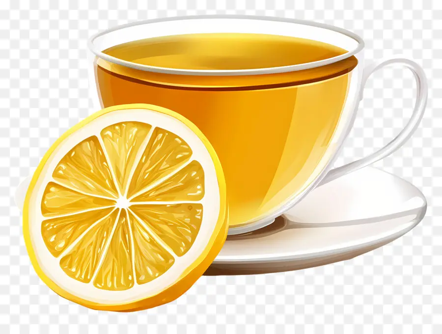 Teh Dengan Lemon，Secangkir Teh Dengan Lemon PNG