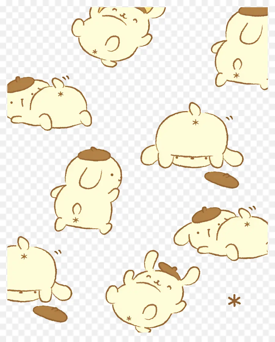 Pompompurin，Anjing Lucu PNG