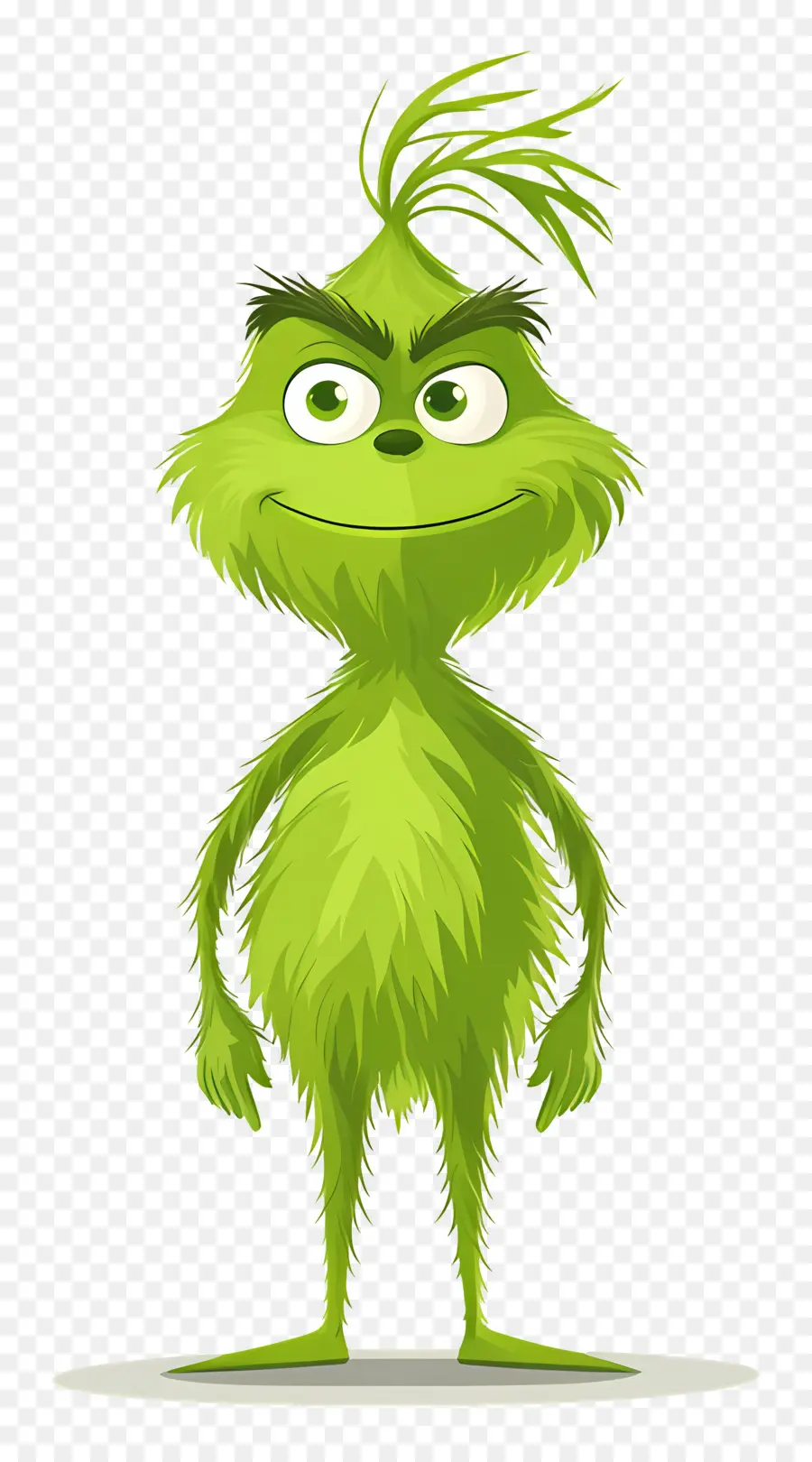 Kartun Grinch，Karakter Hijau PNG