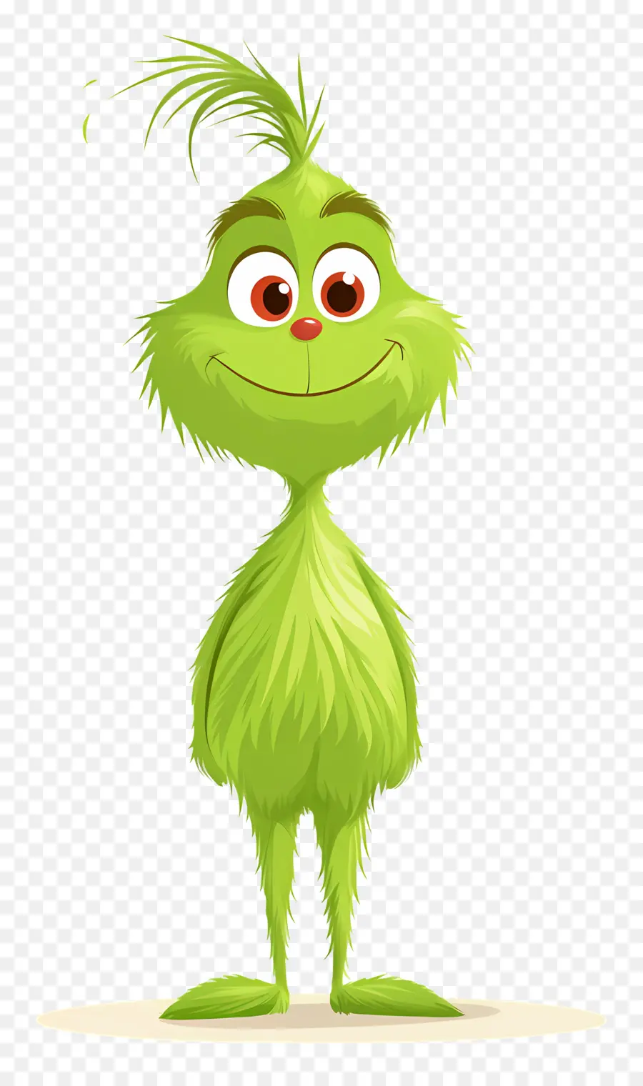 Kartun Grinch，Karakter Hijau PNG