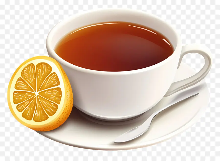 Teh Dengan Lemon，Secangkir Teh Dengan Lemon PNG