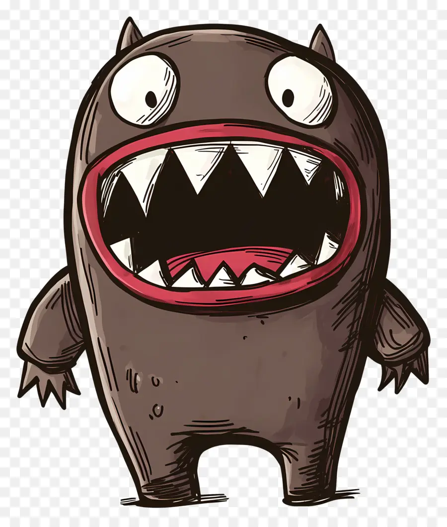 Domo Kun，Monster Kartun PNG