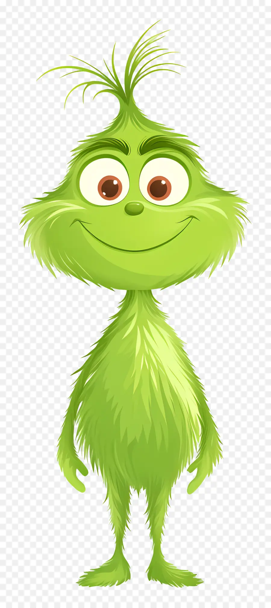 Kartun Grinch，Karakter Hijau PNG