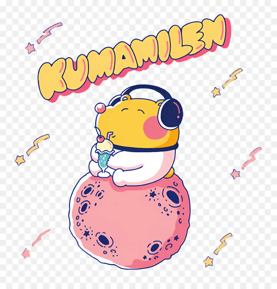 Kumamilen，Beruang Di Bulan PNG