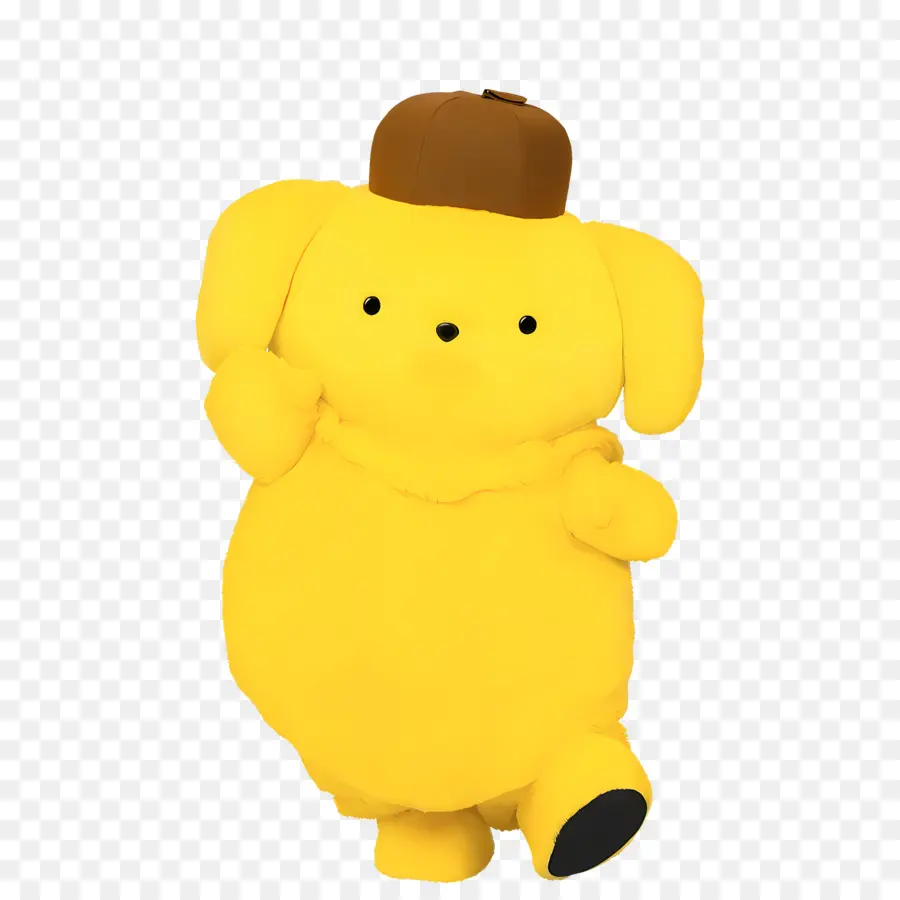 Pompompurin，Karakter Anjing Kuning PNG