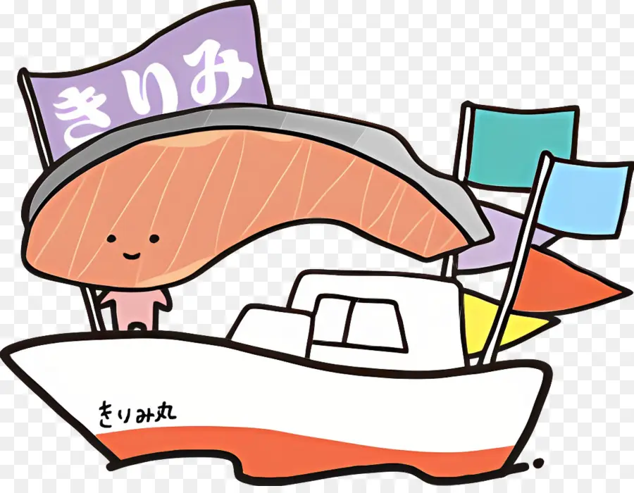 Kirimichan，Salmon Di Atas Kapal PNG