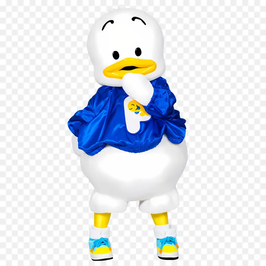 Pekkle，Bebek Dengan Pakaian Biru PNG