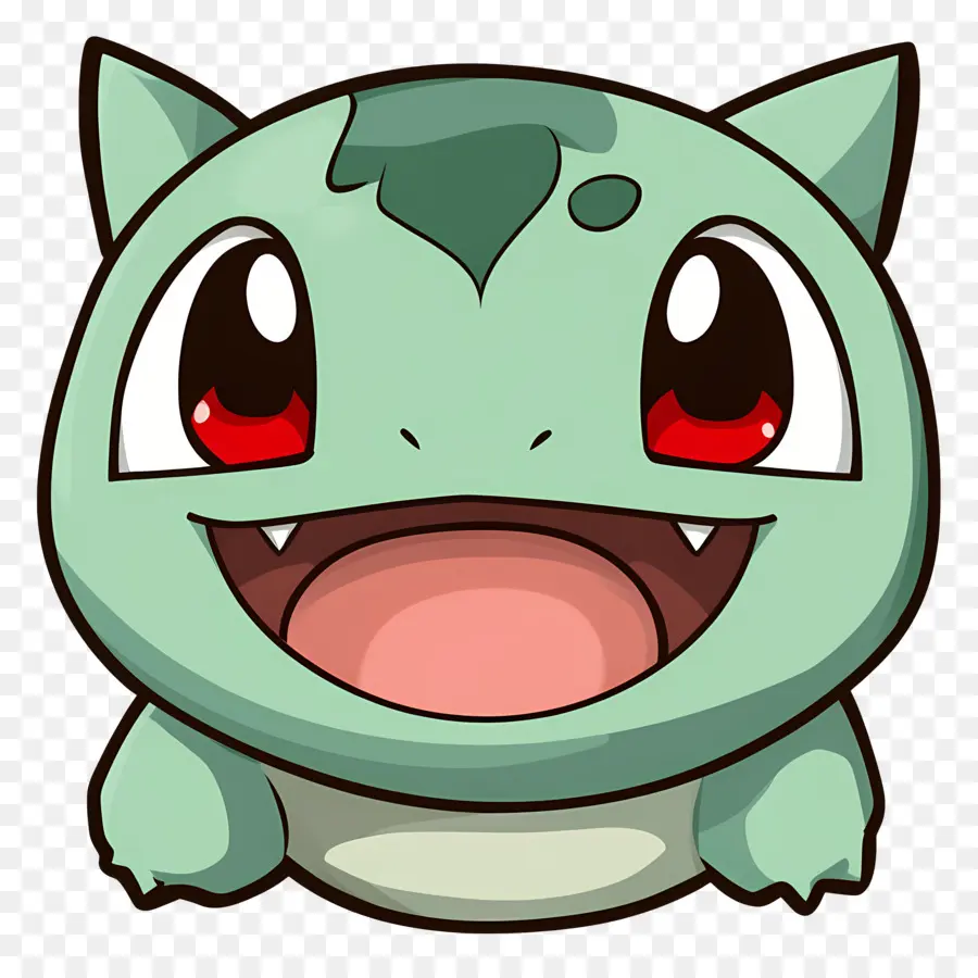 Bulbasaur，Makhluk Hijau PNG