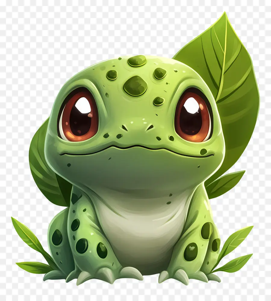 Bulbasaur，Katak Lucu PNG