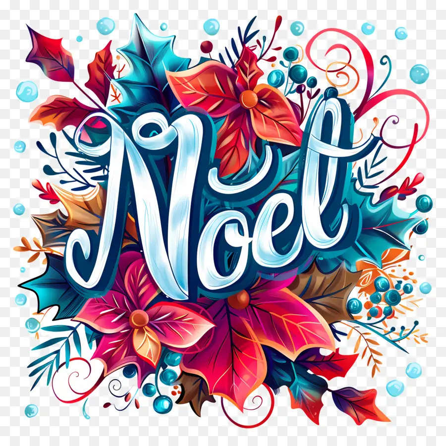 Noel，Desain Bunga Noel PNG