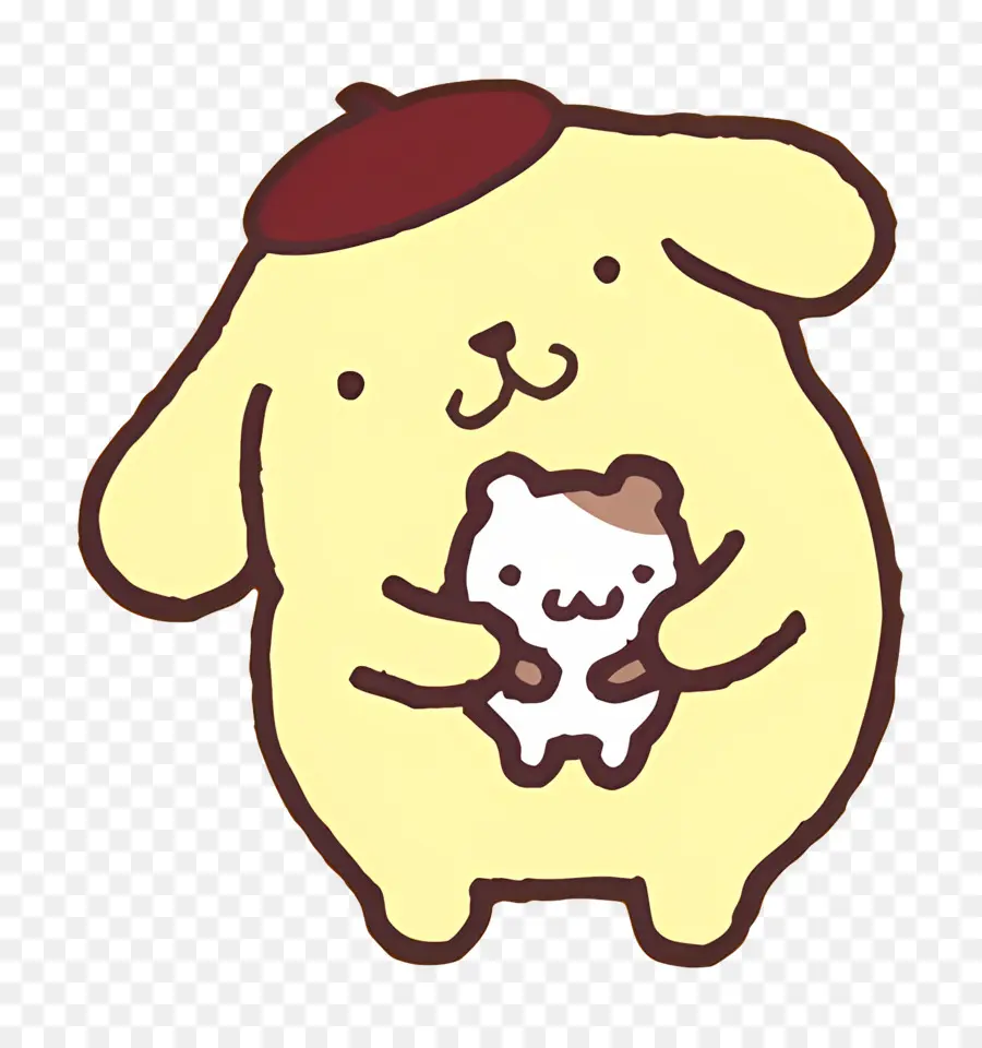 Pompompurin，Karakter Anjing Yang Lucu PNG