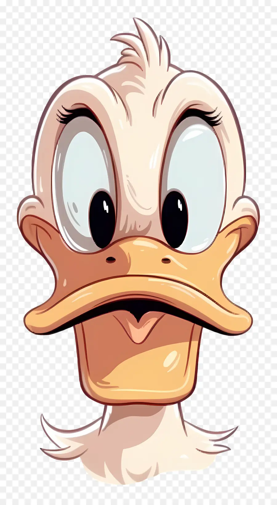 Donald Bebek，Wajah Bebek PNG