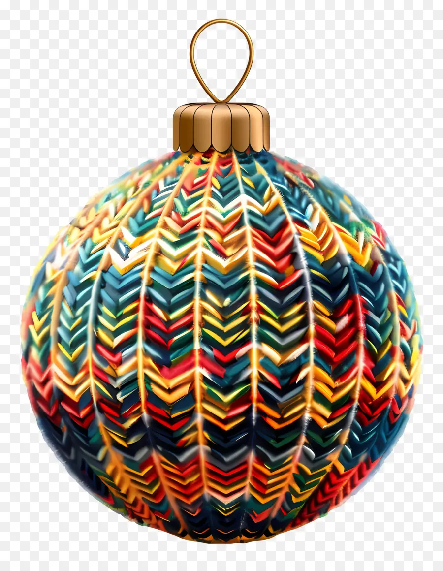 Bola Natal，Ornamen Berwarna Warni PNG