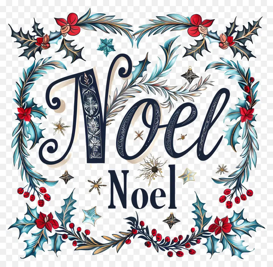 Noel，Desain Karangan Bunga Noel PNG