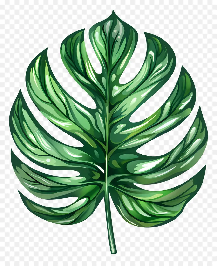 Daun Palem，Daun Monstera PNG