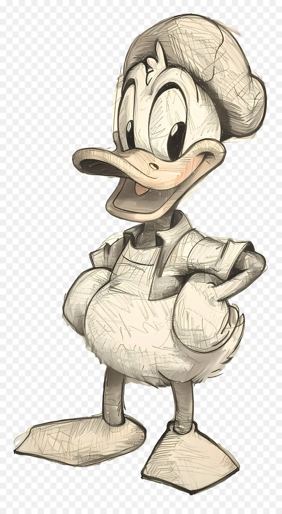 Donald Bebek，Bebek Kartun PNG