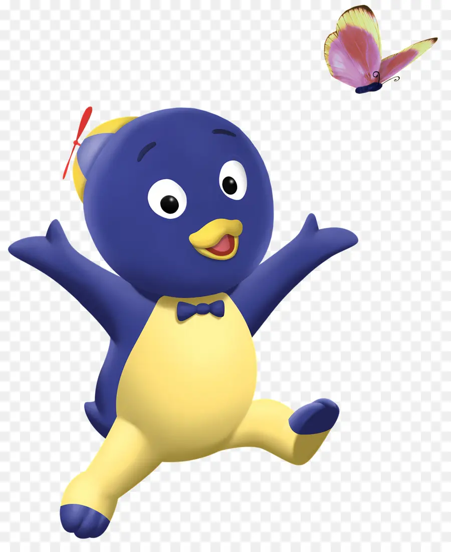 Orang Halaman Belakang，Pinguin Biru PNG